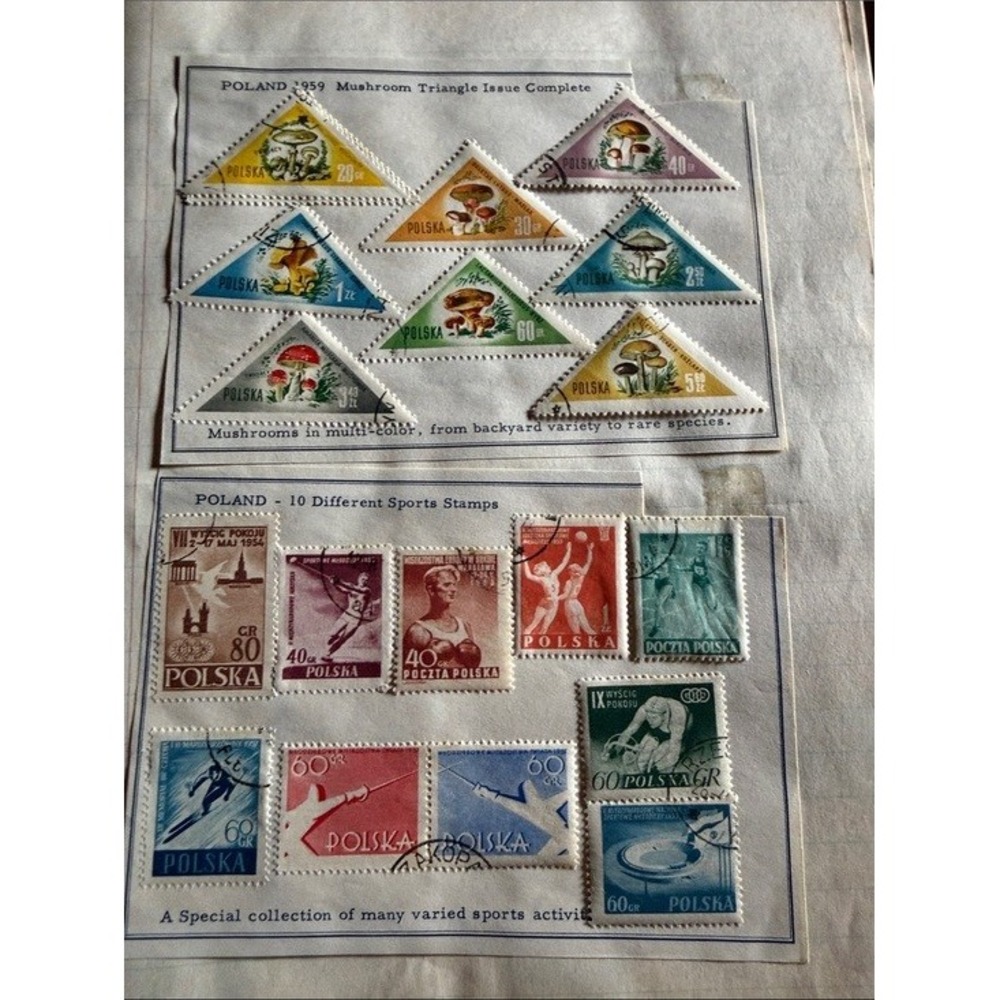 Vintage Postage‎ Stamp Collection